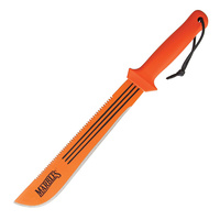 Marbles Sawback 14" Machete | 1075HC Steel, Polypropylene Handle, MR393
