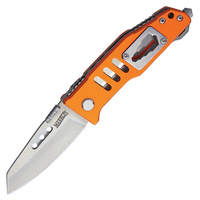Marbles Workplace Linerlock Folding Knife (Orange)