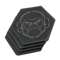 Mil Spec Monkey Logo PVC Drink Coasters (x4 Pack)