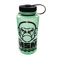 MSM Monkey Logo Nalgene Wide Mouth Water Bottle | 1000ml, Glow in the Dark