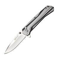 MTech Electron Button Lock Flipper Folding Pocket Knife MT1109GY