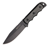 MTech Lightweight Black Hunter Knife | 8" Overall, Black Finish, MT2035BK