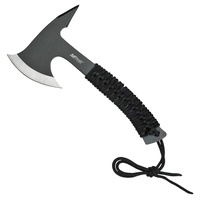 MTech Mini Back Up Tomahawk | 8.5" Overall, Cord Wrapped Handle, 440 Stainless Steel, MT629