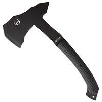 MTech Black Skull Tactical Tomahawk | 12" Overall, Full Tang, 440 Stainless Steel, MTAXE12B