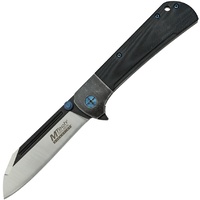 MTech Evoloution Linerlock Flipper Folding Knife | G10 Handle, 8Cr13MoV Stainless Steel, MTEFDR016SW