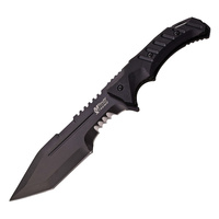 MTech Destroyer Combat Tanto Knife | 11.75" Overall, G-10 Handle, Glass Breaker Pommel, MTX8144