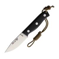 Nieto Grillo Fixed Blade Full Tang Survival Knife | Black G10 Handle NIE130G10