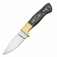 Hunting Legacy Skinning Knife | 8.13" Overall, Black Pakkawood Handle, Full Tang, PA3388