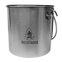 Pathfinder Stainless Bush Pot | 1.89 Litres
