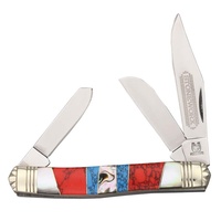Rough Rider Stoneworx Stockman Folding Pocket Knife