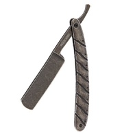 Rough Rider Stonewashed Razor Knife | 2Cr13 Stainless Steel, RR1715