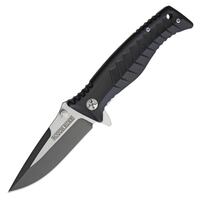 Rough Rider 1822 Linerlock Folding Knife (Black G10)
