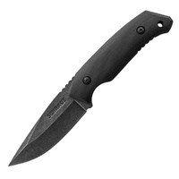 Schrade Tactical Drop Point F13 Fixed Blade Knife | 8.5" Overall, G-10 Handles, Stonewash Finish