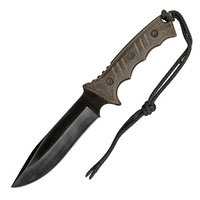 Schrade Extreme F3 Survival Knife | 7" Overall, 400 Stainless Steel, Micarta Handles, SCHF3
