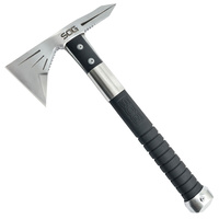 SOG Voodoo Satin Mini Hawk Axe | 12.5" Overall, 3CR13MOV Stainless Steel, SOGF182NCP