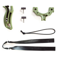 SimpleShot Hammer Bundle - XT Slingshot Head + LT Handle - Green