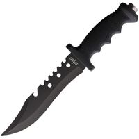 S-TEC Marine Bowie Fixed Blade Tactical Knife w/ ABS Sheath STT228700
