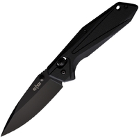 S-TEC Thunderbird Rapid Lock Tactical Folding Pocket Knife Black G10 STTS033