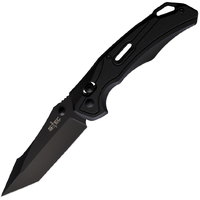 S-TEC Swedgetip Tanto Tactical Folding Knife | Rapid Lock Black G10 STTS034