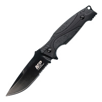 Smith & Wesson Fixed Blade Tac Knife | 9" Overall, Partially Serrated, SW1085880