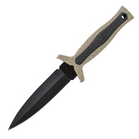 Smith & Wesson M&P Tan Boot Knife | 9.25" Overall, Spear Point Blade, SWMPF3BR