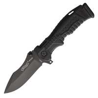Walther P99 Linerlock Folding Knife | Black Finish, 440 Stainless Steel, WAL50749