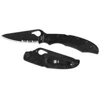 Byrd Cara Cara 2 Black Blade/Black SS Handle Combo Blade