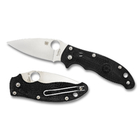 Spyderco Manix 2 Lightweight Black - Plain Blade