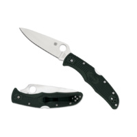 Spyderco Endura 4 Black Folding Knife | 8.75" Overall, VG10 Stainless Steel, YSC10FPBK