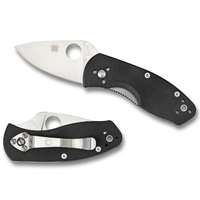 Spyderco Ambitious G-10 Black - Plain Blade