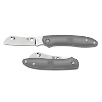 Spyderco Roadie Lightweight Grey Plain Blade