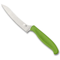 Spyderco Z-Cut Kitchen Knife | Green Pointed, YSK14PGN