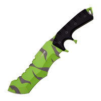 Z-Hunter Brute Zombie Slayer Fixed Blade Knife | 13.25" Overall, Full Tang, ZB112