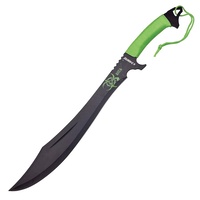 Z-Hunter Zombie Destroyer Machete | 25" Overall, Green Cord Wrapped Handle, ZB126