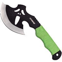 Z-Hunter Zombie Throwing Axe | 9.5" Overall, Black Powder Coated, ZBAXE4G
