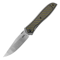 Zero Tolerance 0640 Emerson Manual Folding Knife | Titanium, Framelock, Carbon Fiber Onlay