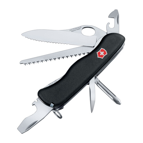 Victrorinox Trailmaster One Hand Swiss Army Knife - Black 35535