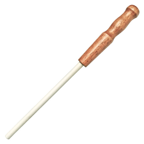 Marbles Arkansas Ceramic Knife Sharpening Stick AC46 | 12" Overall, Wooden Handle
