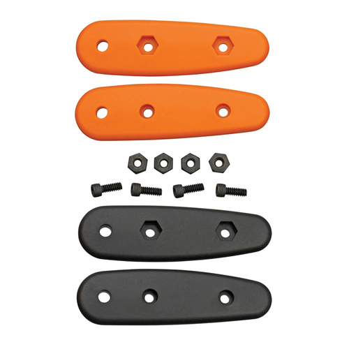 KA-BAR Becker Eskabar BKR14 Handle Scales | x2 Sets, Orange and Black