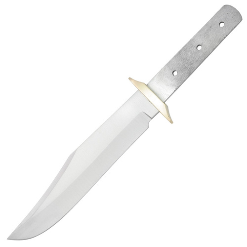 Knife Making Blank 9" Hunter Knife | Stainless Steel, Clip Point 