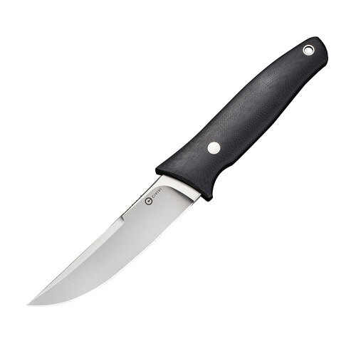 Civivi Tamashii Fixed Blade Tactical Knife | Bob Terzuola Design Black G10 Handle CIVC190461