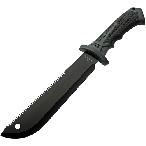Tactical Slate Survival Machete | Stainless Sawback Blade CN211558