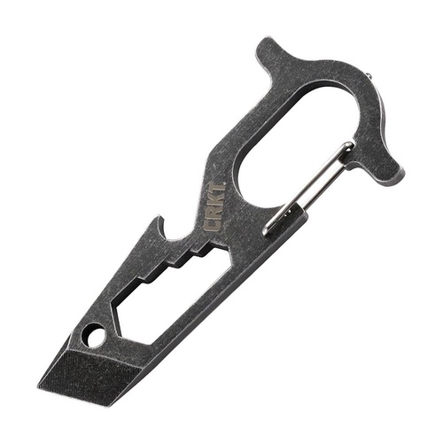 CRKT Pryma Multi Tool & Carabiner | Pry Bar, Hex Wrench, Bottle Opener, Glass Breaker, CR9011