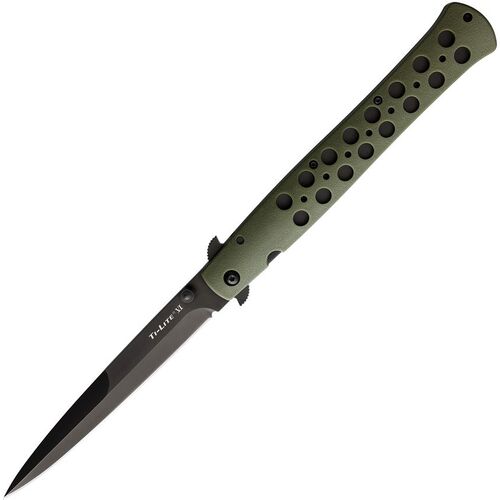 Cold Steel Ti-Lite Zytel 6inch Folding Knife OD/ Black | AUS 8A Stainless Steel, CS26SXPODBK