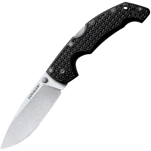 Cold Steel Large Voyager Lockback Folding Knife AUS-10A Drop Point