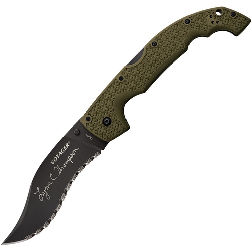 Cold Steel Thompson Voyager Folding Knife | CTS-XHP Stainless Steel, CS29UXV