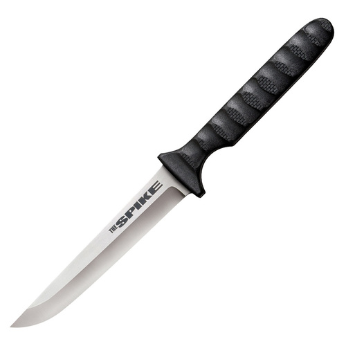 Cold Steel Drop Point Spike Neck Knife | 8" Overall, 4116 Stainless Steel, CS53NCC