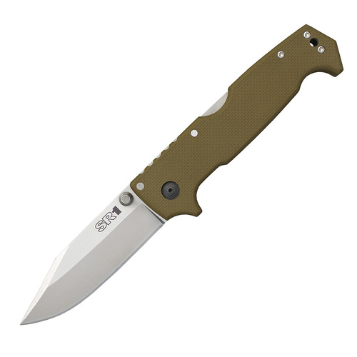 Cold Steel SR1 Folding Knife | S35VN Stainless Steel, Pocket Clip, CS62L