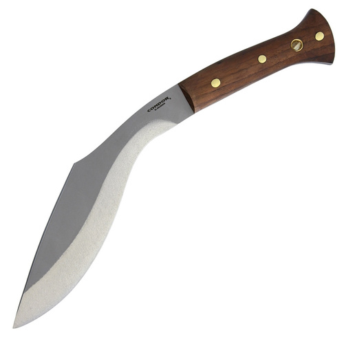 Condor Heavy Duty Kukri Knife | 15" Overall, Walnut Handle, 1075HC Steel, CTK181310HC