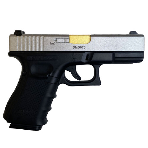 Double Bell Glock G19 Silver GBB Pistol Gel Blaster